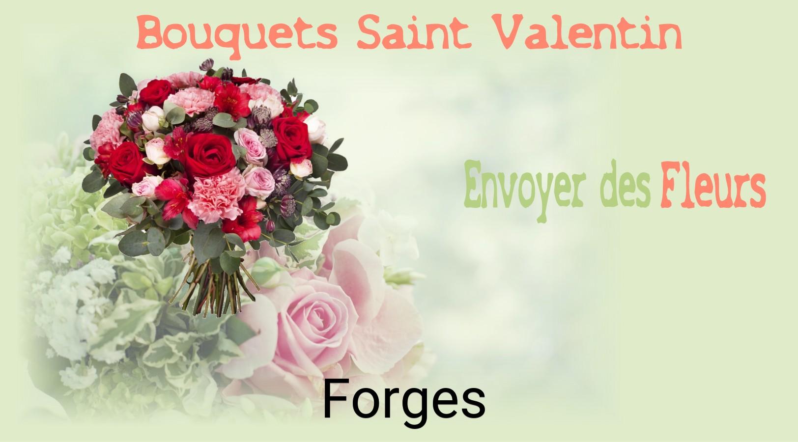 Roses de Saint-Valentin livrées à Forges